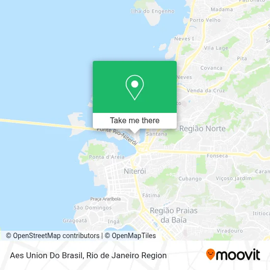 Aes Union Do Brasil map