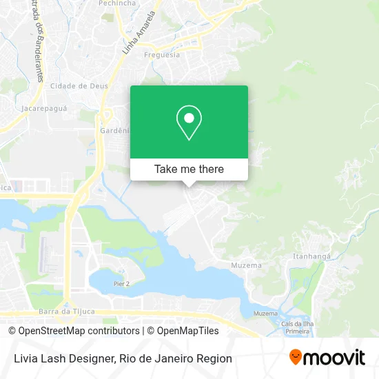 Livia Lash Designer map