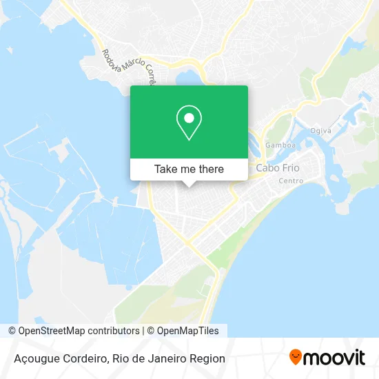 Açougue Cordeiro map