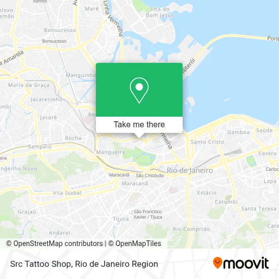 Src Tattoo Shop map