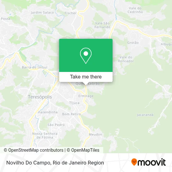 Novilho Do Campo map