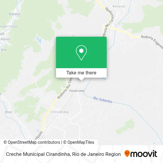 Creche Municipal Cirandinha map