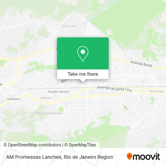 AM Promessas Lanches map