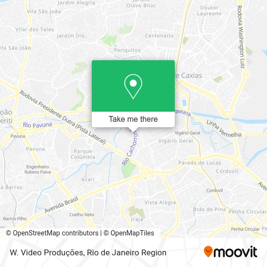 W. Video Produções map