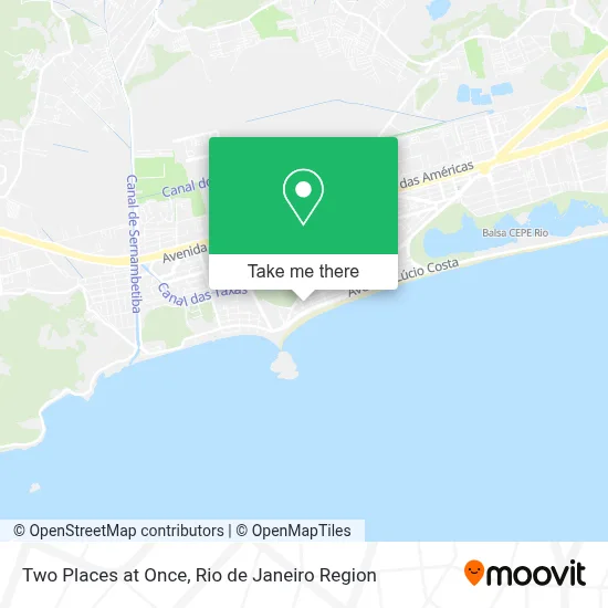 Two Places at Once map