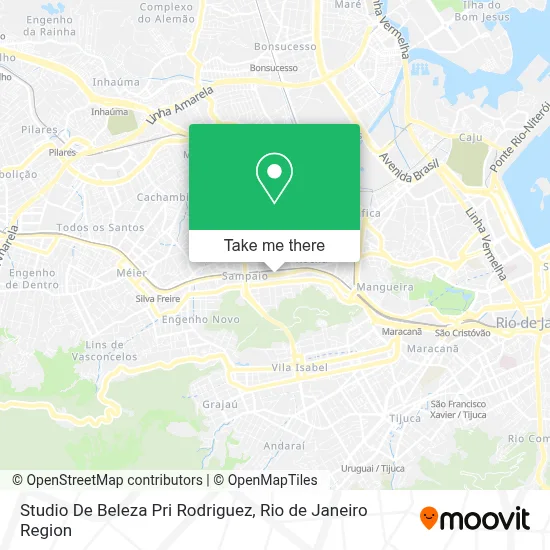 Studio De Beleza Pri Rodriguez map