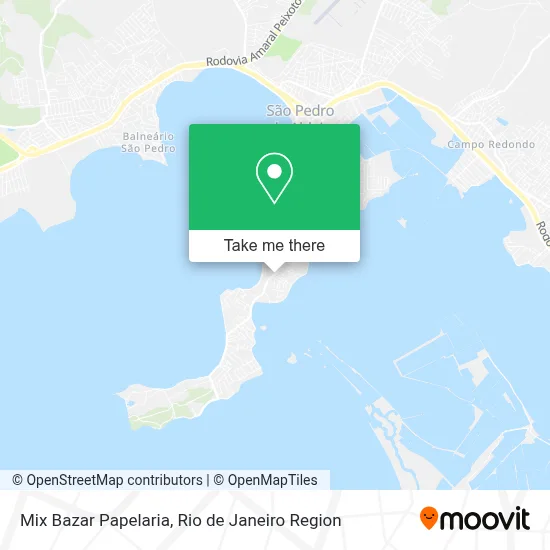 Mix Bazar Papelaria map