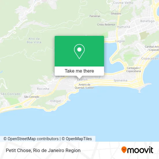 Petit Chose map