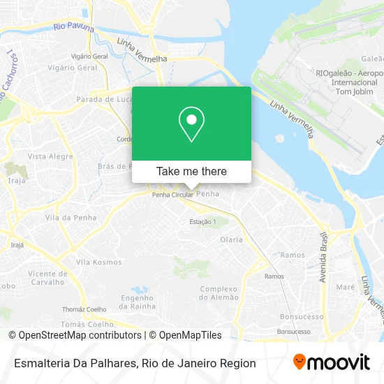 Esmalteria Da Palhares map
