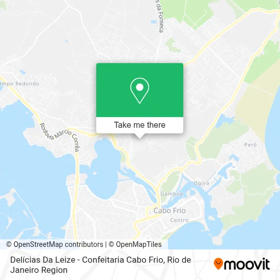 Delícias Da Leize - Confeitaria Cabo Frio map