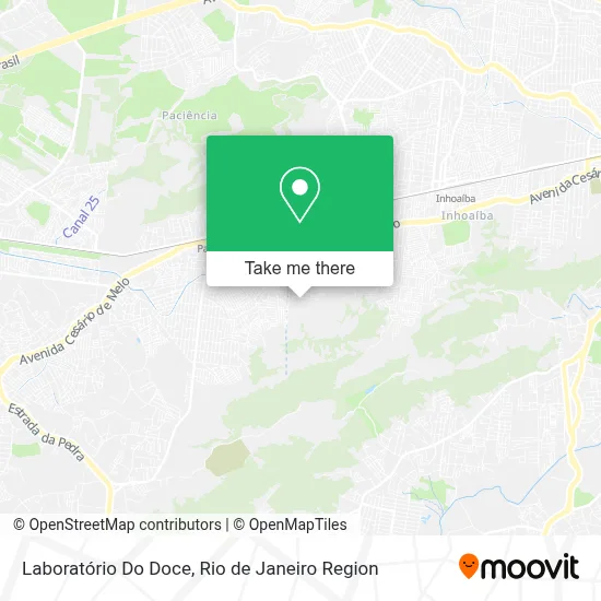 Laboratório Do Doce map