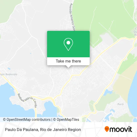 Paulo Da Paulana map