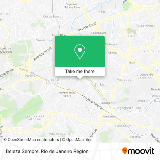 Beleza Sempre map