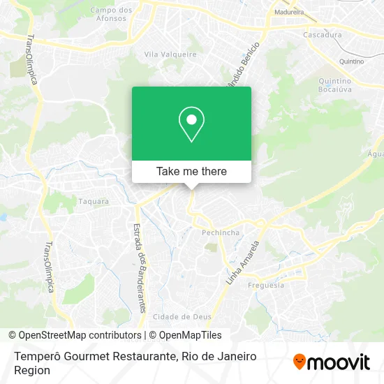 Temperô Gourmet Restaurante map