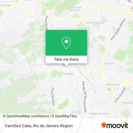 Camilla's Cake map