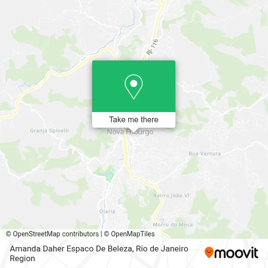 Amanda Daher Espaco De Beleza map