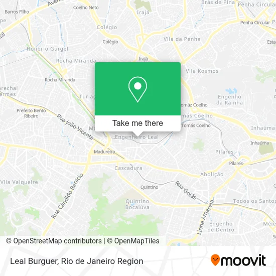 Leal Burguer map