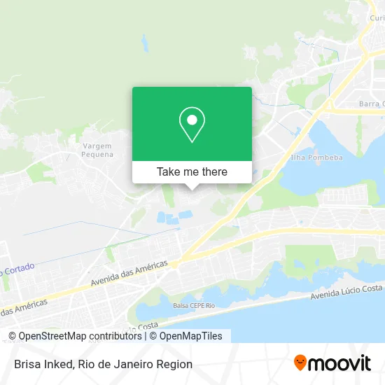 Brisa Inked map