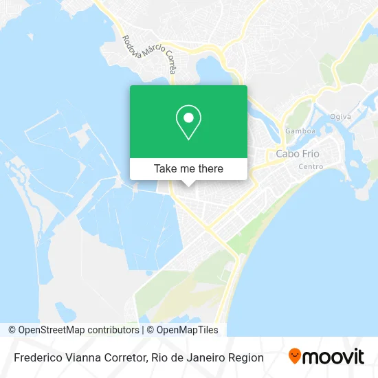 Frederico Vianna Corretor map