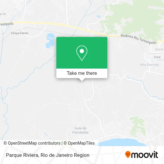 Parque Riviera map