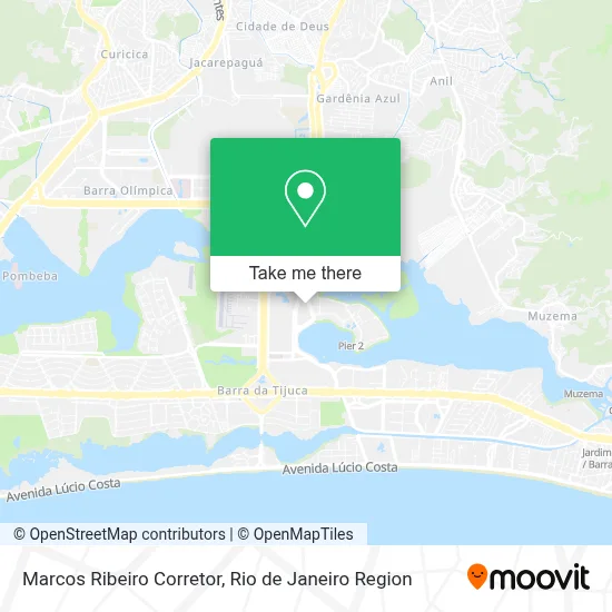Marcos Ribeiro Corretor map