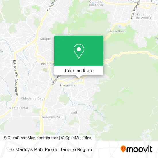 The Marley's Pub map