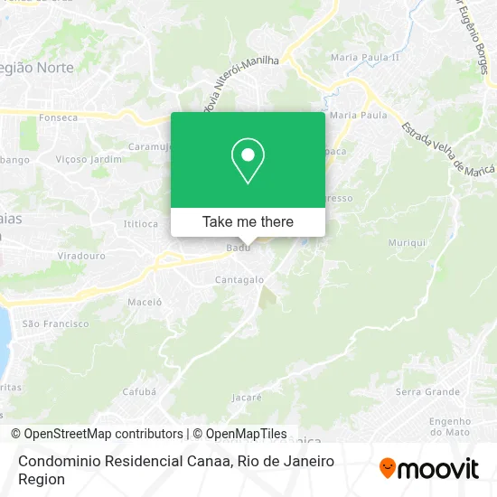 Condominio Residencial Canaa map