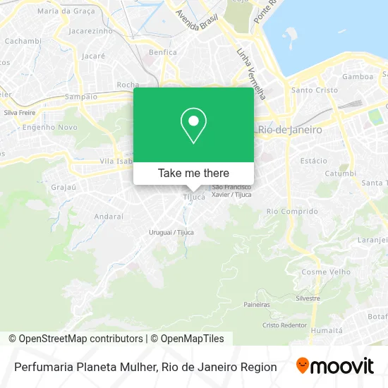 Perfumaria Planeta Mulher map