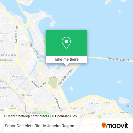 Sabor Da Lelett map