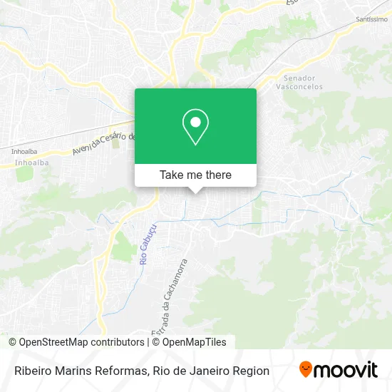 Ribeiro Marins Reformas map
