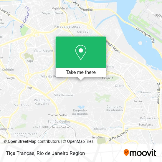 Tiça Tranças map