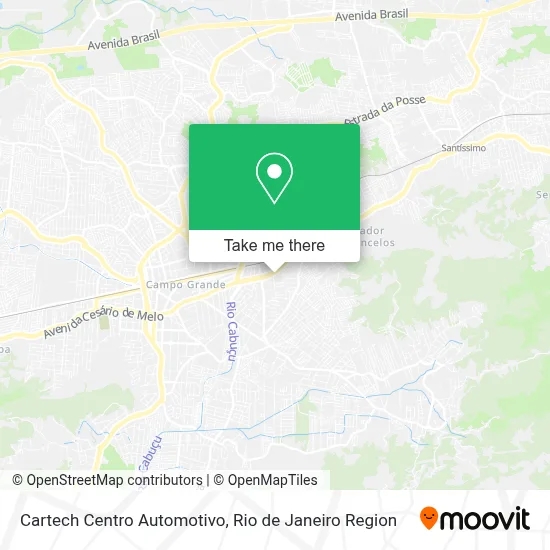 Cartech Centro Automotivo map