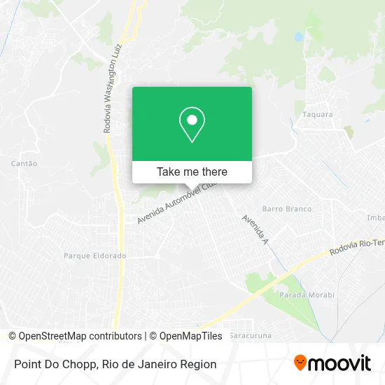Point Do Chopp map