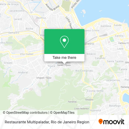 Restaurante Multipaladar map
