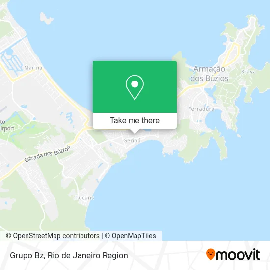 Grupo Bz map