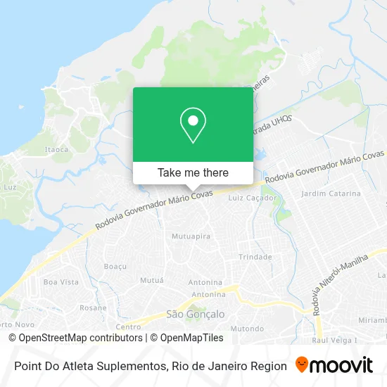 Point Do Atleta Suplementos map