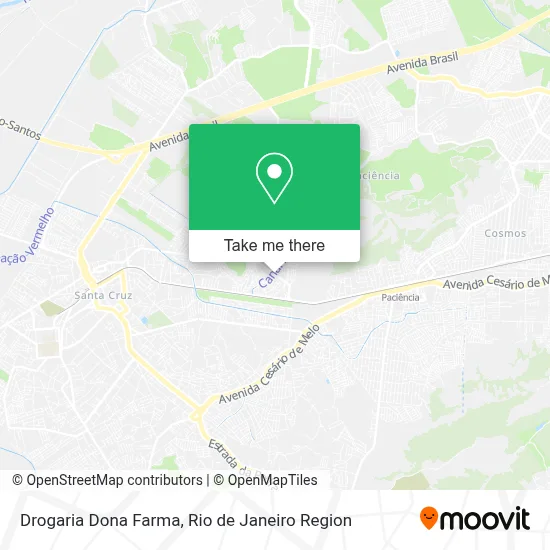 Drogaria Dona Farma map