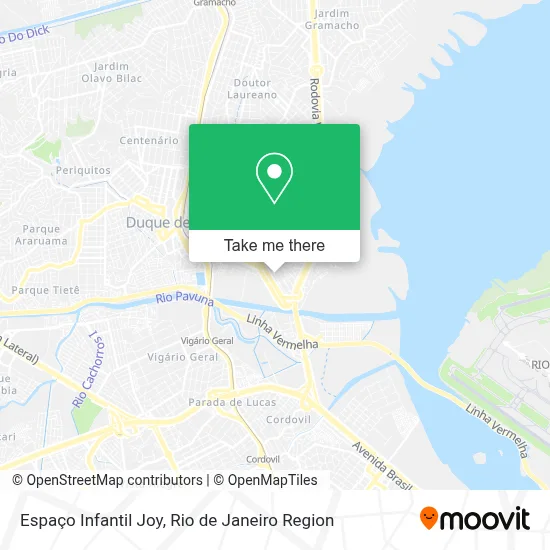 Espaço Infantil Joy map