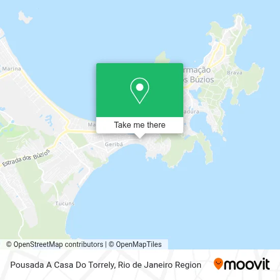 Pousada A Casa Do Torrely map