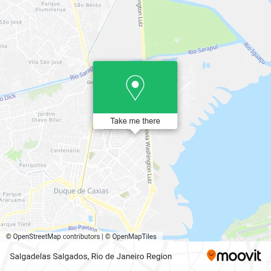 Salgadelas Salgados map