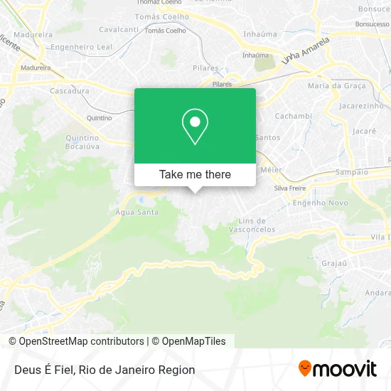 Deus É Fiel map