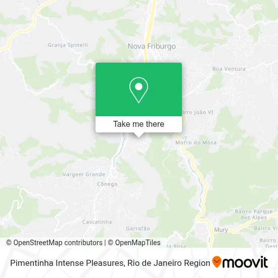 Pimentinha Intense Pleasures map
