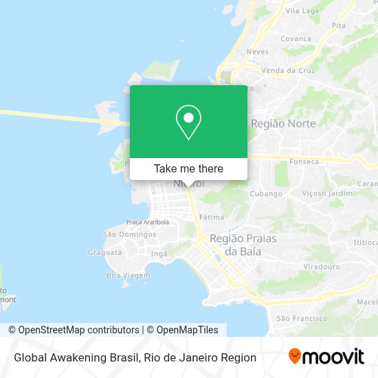 Global Awakening Brasil map