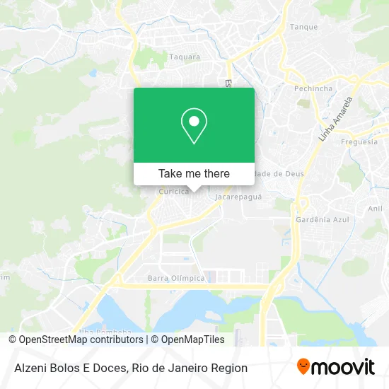 Alzeni Bolos E Doces map