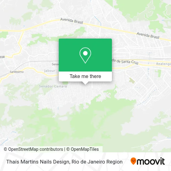 Thaís Martins Nails Design map