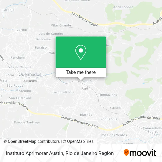 Instituto Aprimorar Austin map