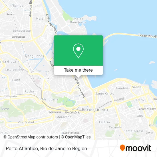 Porto Atlantico map