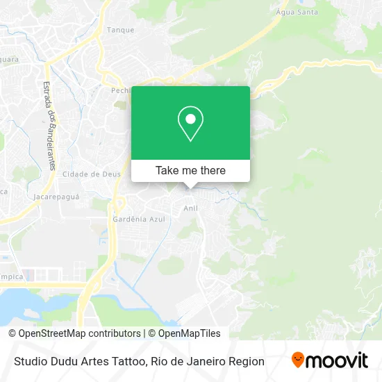 Studio Dudu Artes Tattoo map