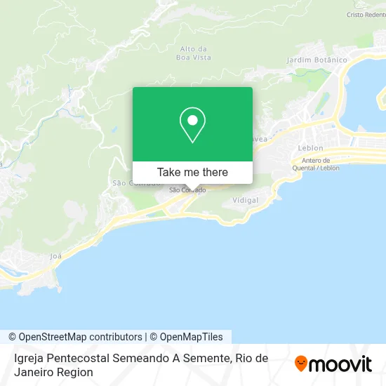 Igreja Pentecostal Semeando A Semente map