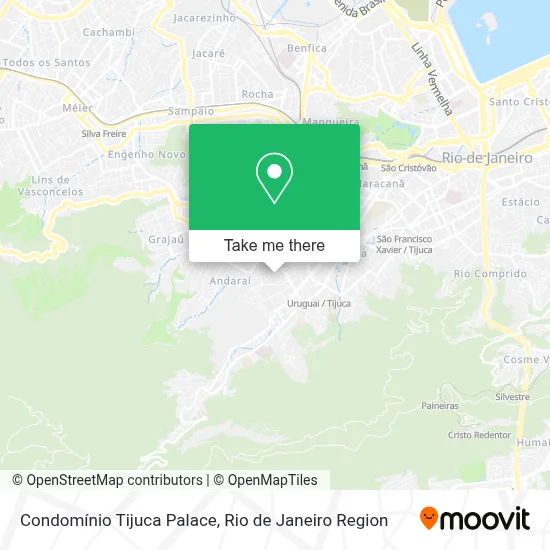 Condomínio Tijuca Palace map